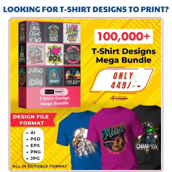 T-Shirt Design Bundle – A premium collection Designe